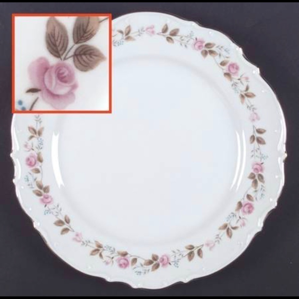 Bristol Saucer Set of 2 Spring Garden